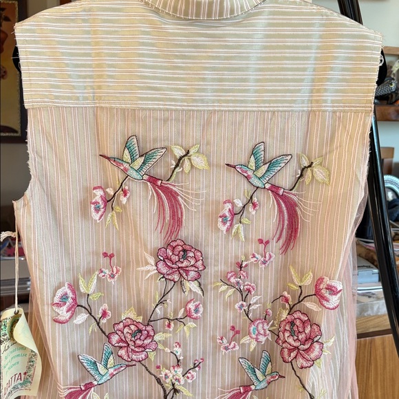 Aratta Sensation Embroidered Tunic Dress - Picture 6 of 8